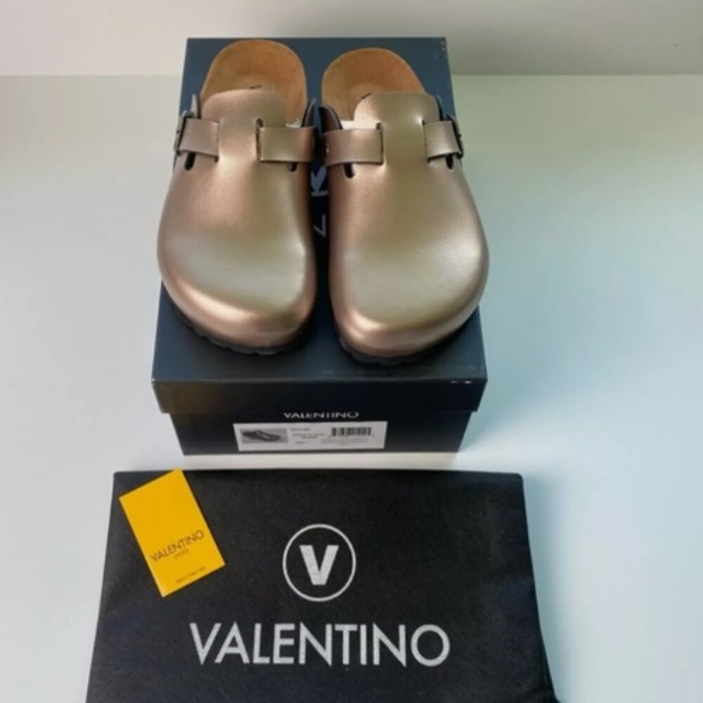 VALENTINO BY MARIO VALENTINO Leather Clog (Women) NWT Sz 6, 7